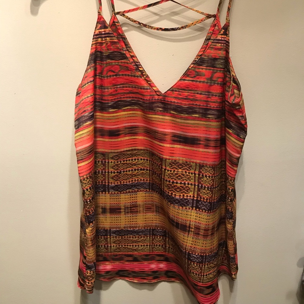 Rory Beca aztec print tank